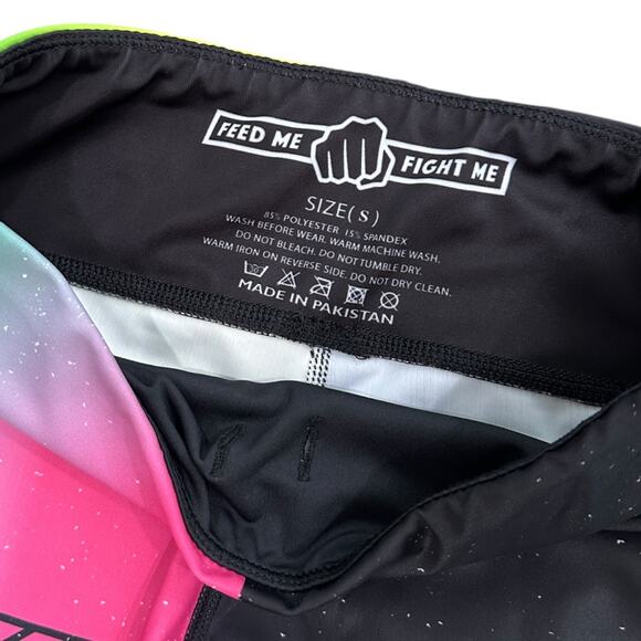 Feed Me Fight Me Endurance Tetris Leggings - Picture 4 of 7